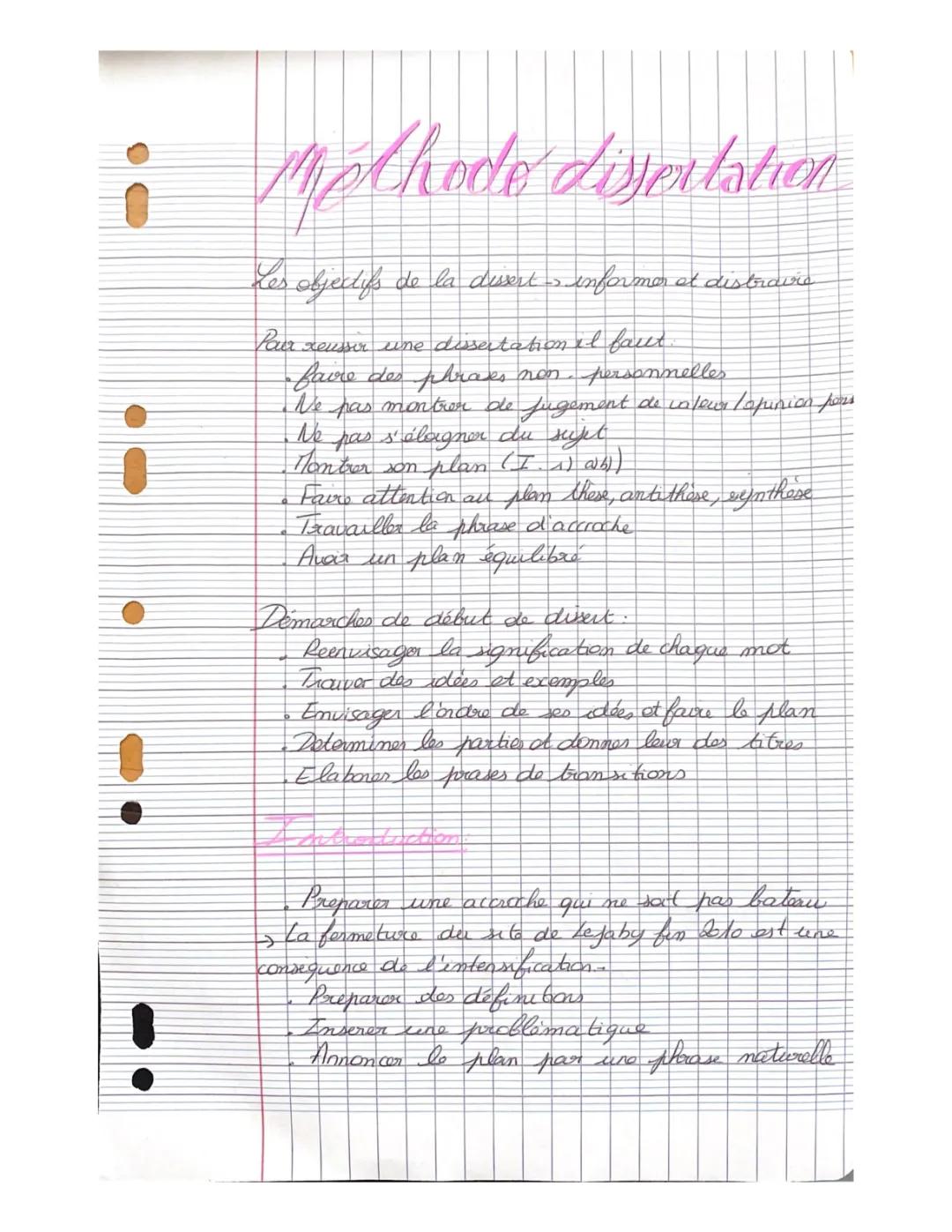 Guide Pratique pour Une Dissertation Réussie