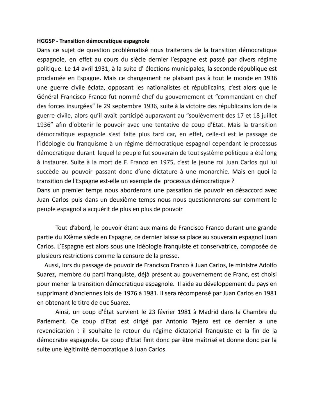Introduction :
Régime Totalitaire = Homogénéisation des masses
Voir: Dates + Définitions
I - correction tableau
PPO 1937 1938; La Grande Ter