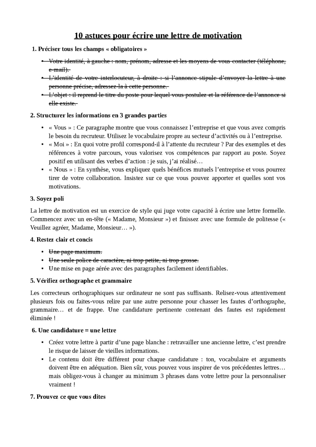 Lettre de Motivation Simple et Courte pour Tous: Exemples et Astuces 2023