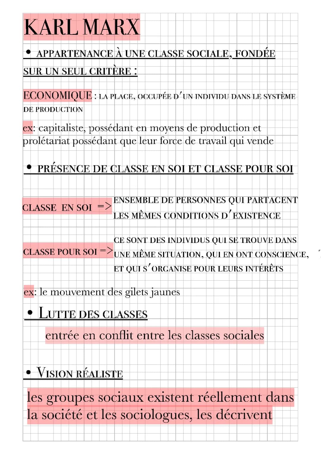 SOCIOLOGUES Marx et Weber
