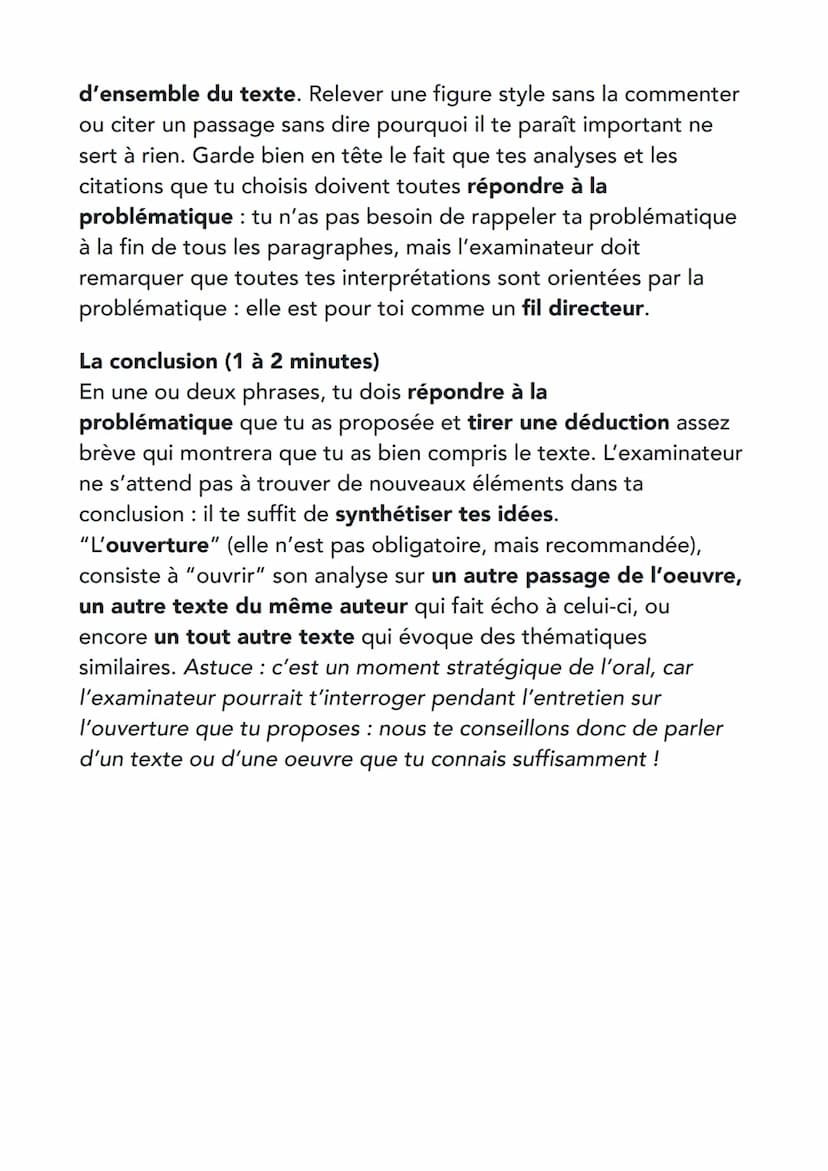La place de l'analyse linéaire
dans l'épreuve de l'oral de
Français au Bac
L'épreuve orale du bac de français se déroule en 3 temps :
.
•
•
