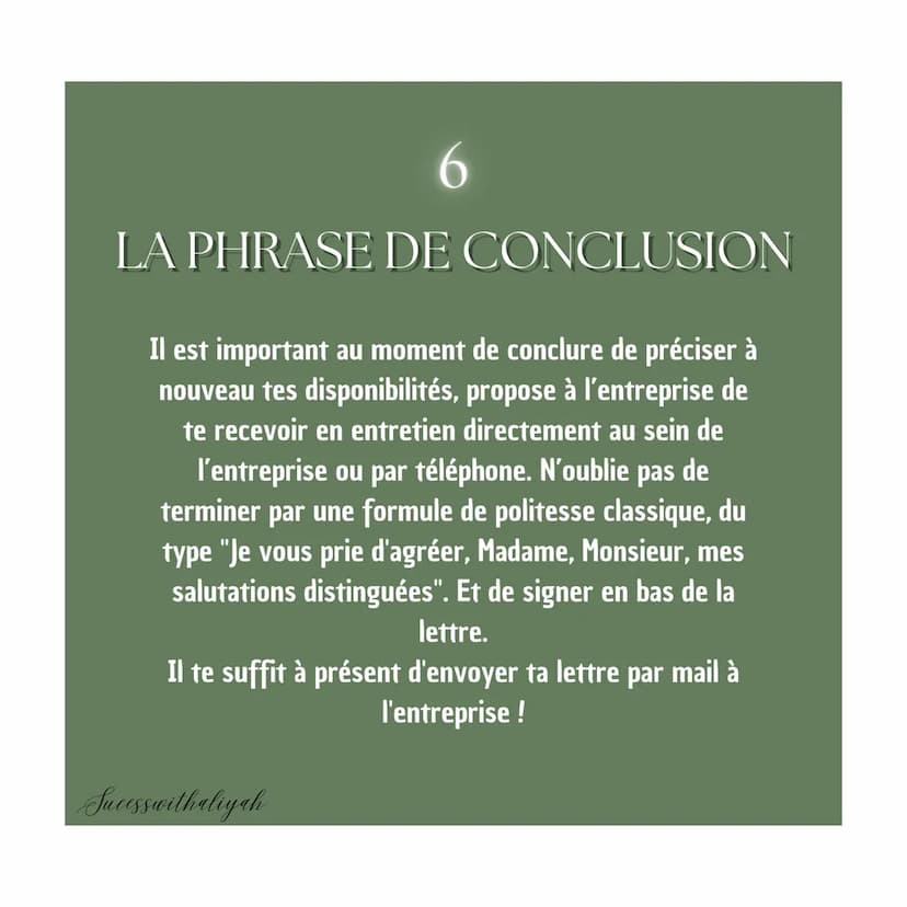Comment faire une
LETTRE DE
MOTIVATION
Zeme
Sucesswithaliyah Une lettre de motivation
c'est quoi ?
Une lettre de motivation est
un courrier 