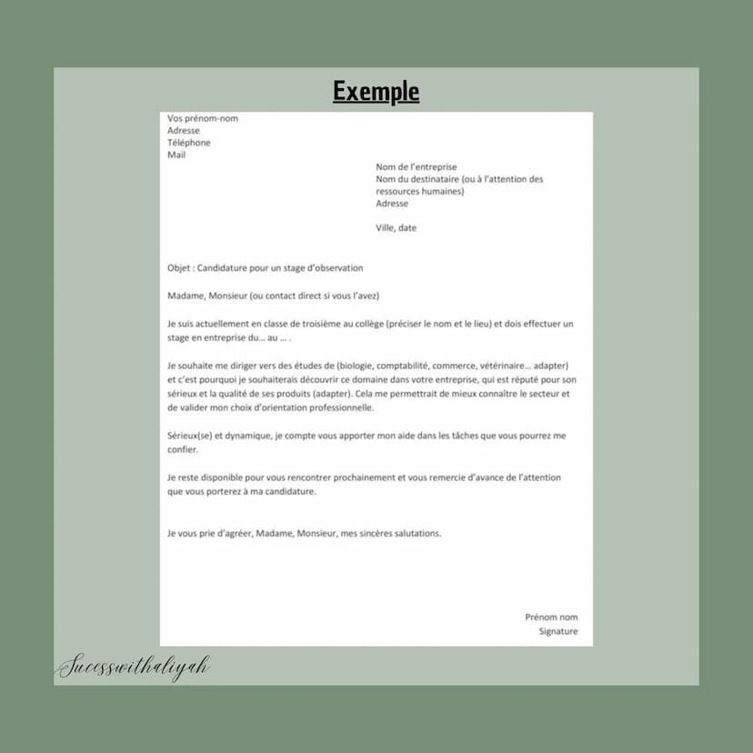 Comment faire une
LETTRE DE
MOTIVATION
Zeme
Sucesswithaliyah Une lettre de motivation
c'est quoi ?
Une lettre de motivation est
un courrier 