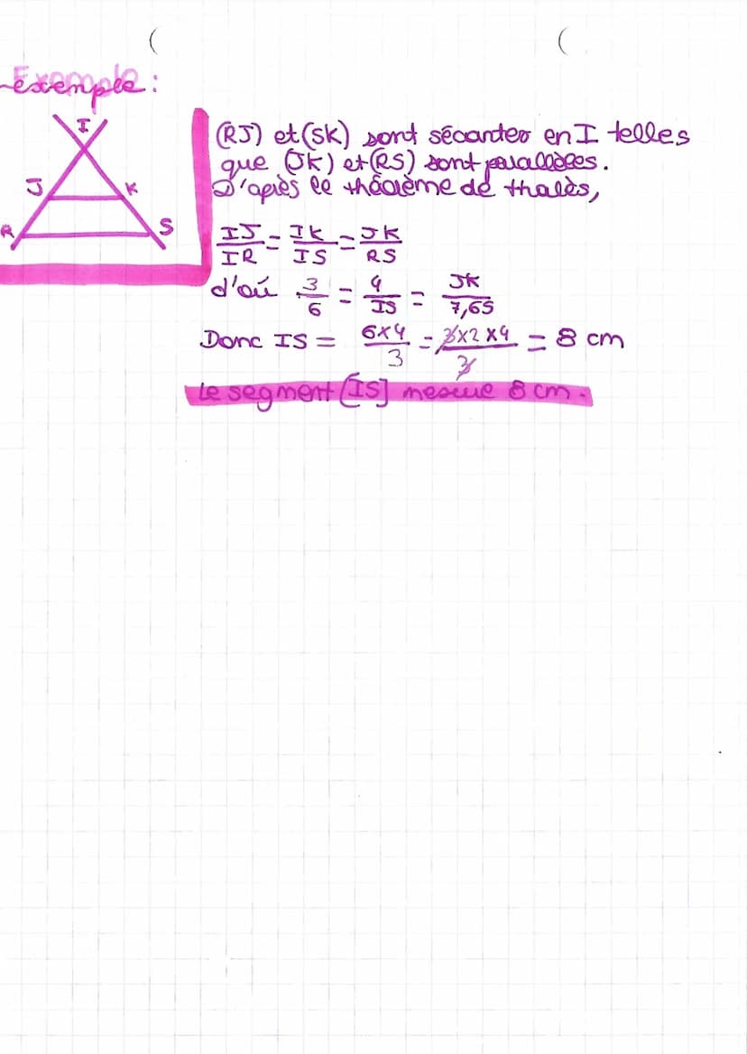 maths
1. Théorème de Thales
Astuce
Théorème:
Si les droites (BM) et (CN) sont sécantes AM - AN
ABAC
en fr telles que BC) et (MN) sont parall