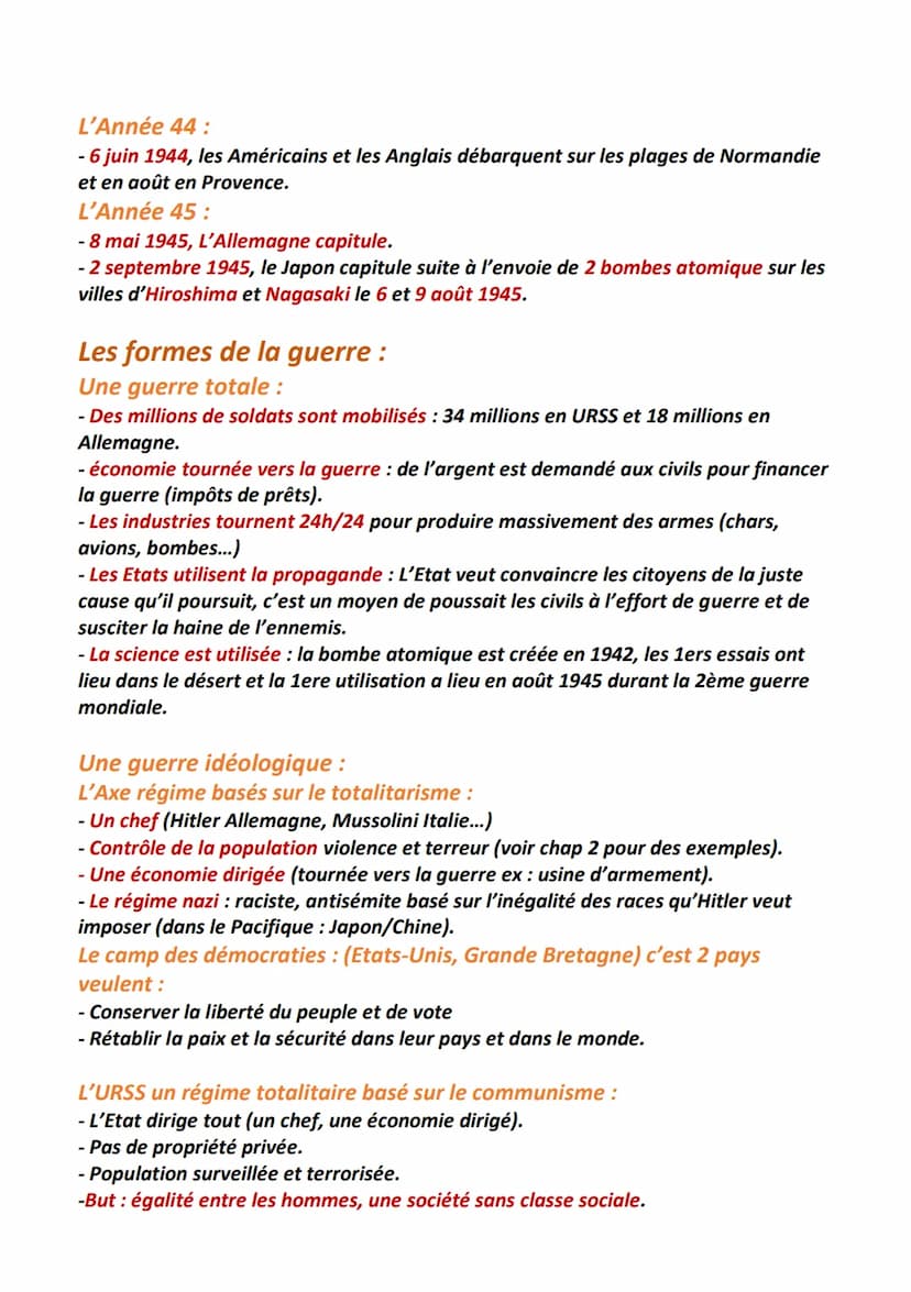 Histoire
2ème Guerre Mondiale
Intro: La seconde guerre mondiale débute en septembre 1939 suite à l'invasion de
la Pologne par l'Allemagne et