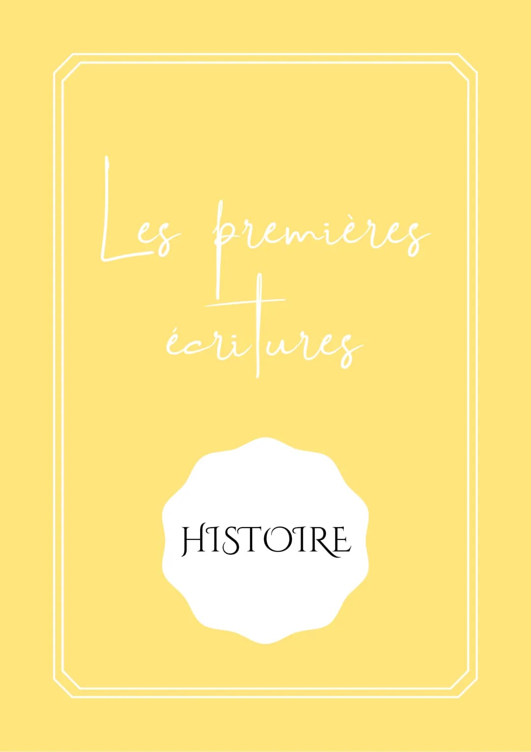 Les premières
écritures
HISTOIRE Lieu
Date
Support
VAAR
Nom :
pictogrammes
Mésopotamie
Fin
millénaire
Tablette d'argile
Pierre
du IVè
Nom :
