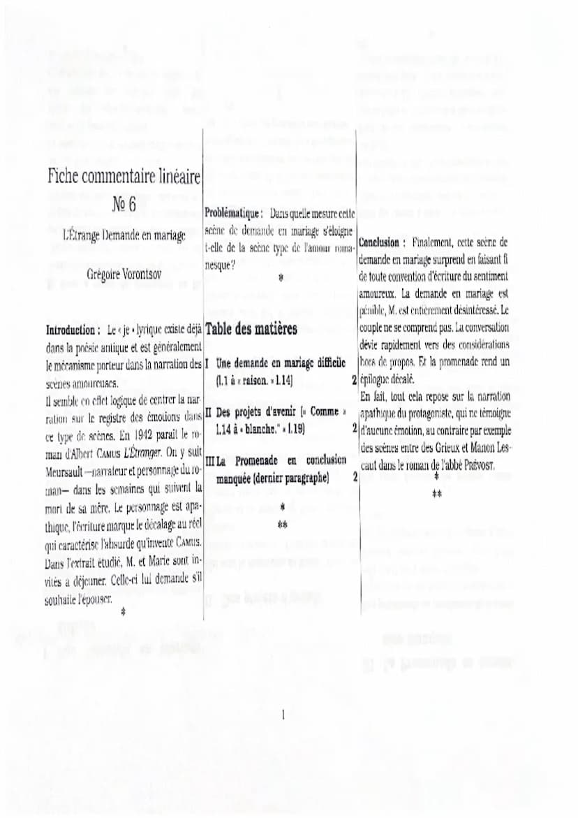 TEXTE 8
introduction
et s
Albert Camus est un des hommes qui a marqué
la littérature du XXe siècle. Profondément humaniste
interrogeant sur 