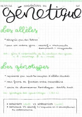 Know Les conventions d'écriture en génétique thumbnail