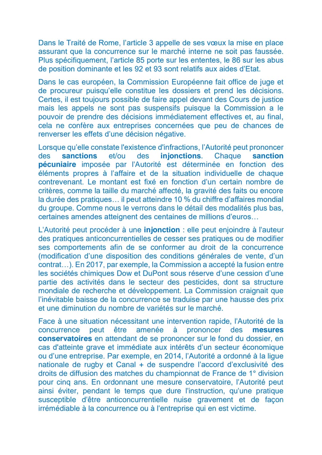 POLITIQUES ECONOMIQUES DANS LE CADRE EUROPEEN
En 2009 est entré en vigueur le traité de Lisbonne qui encadre le
fonctionnement de l'Union Eu