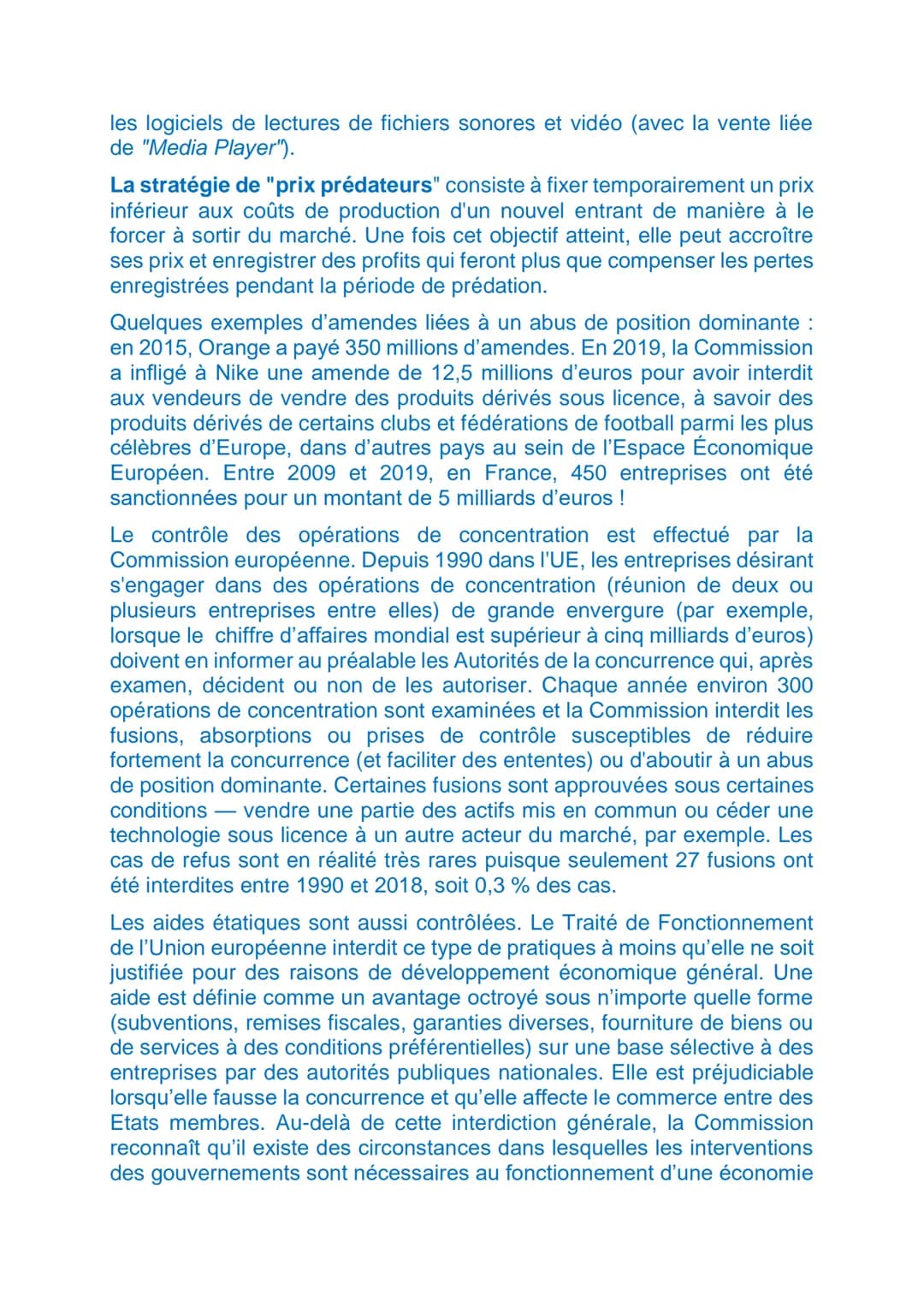 POLITIQUES ECONOMIQUES DANS LE CADRE EUROPEEN
En 2009 est entré en vigueur le traité de Lisbonne qui encadre le
fonctionnement de l'Union Eu