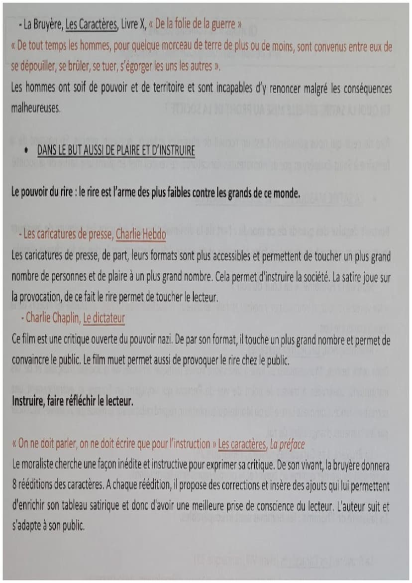 Citations << La comédie sociale >>
Rire de ceux qui nous gouvernent, Anthologie
EN QUOI LA SATIRE EST-ELLE MISE AU PROFIT DE LA SOCIETE?
Rir