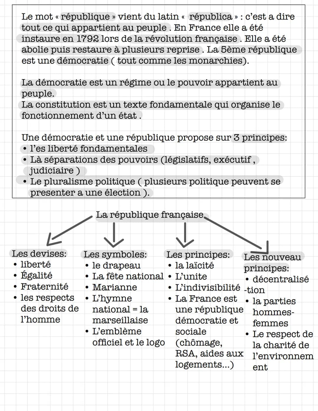 EMC
La population française est le fruit d'un mélange de
personne d'origine diverses. L'idée de « nation » est apparue
sous la révolution fr
