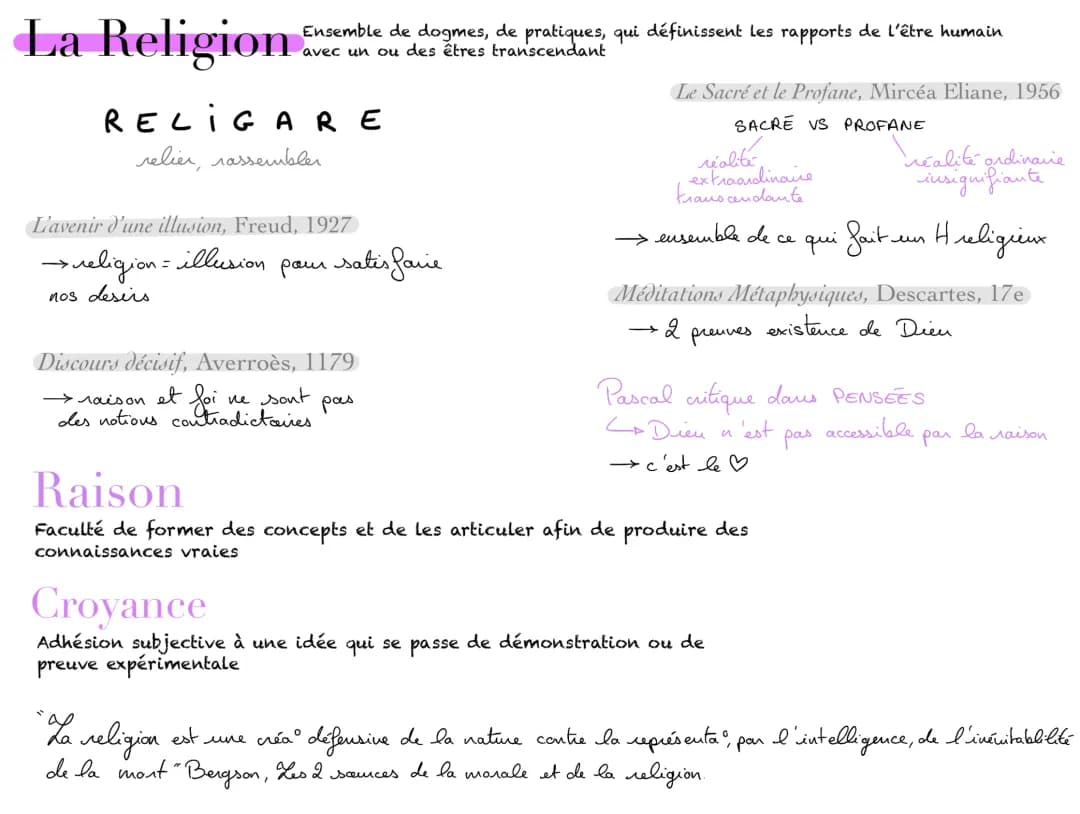 Découvre la Foi et la Raison: Citations et Dissertation PDF avec le Pari de Pascal