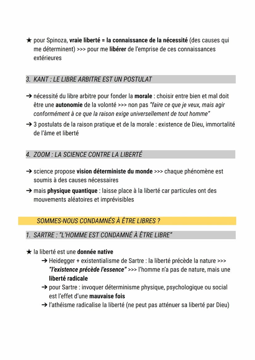 La liberté
définition liberté :
1. mouvement sans contrainte ni obstacle (sens courant)
2. obéissance à la loi qu'on se donne (= autonomie) 