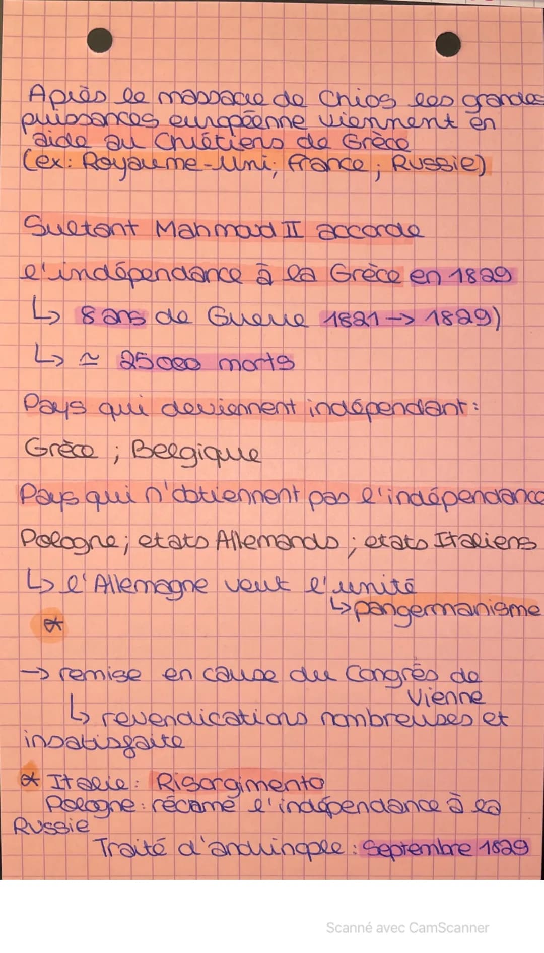 HISTOIRE Chapitre 2
L'europe entre restaurat
et révolution (1814-1848)
I Congrès de vieme →>"printemps des peuples"
Chute de Napoléon Ier a 