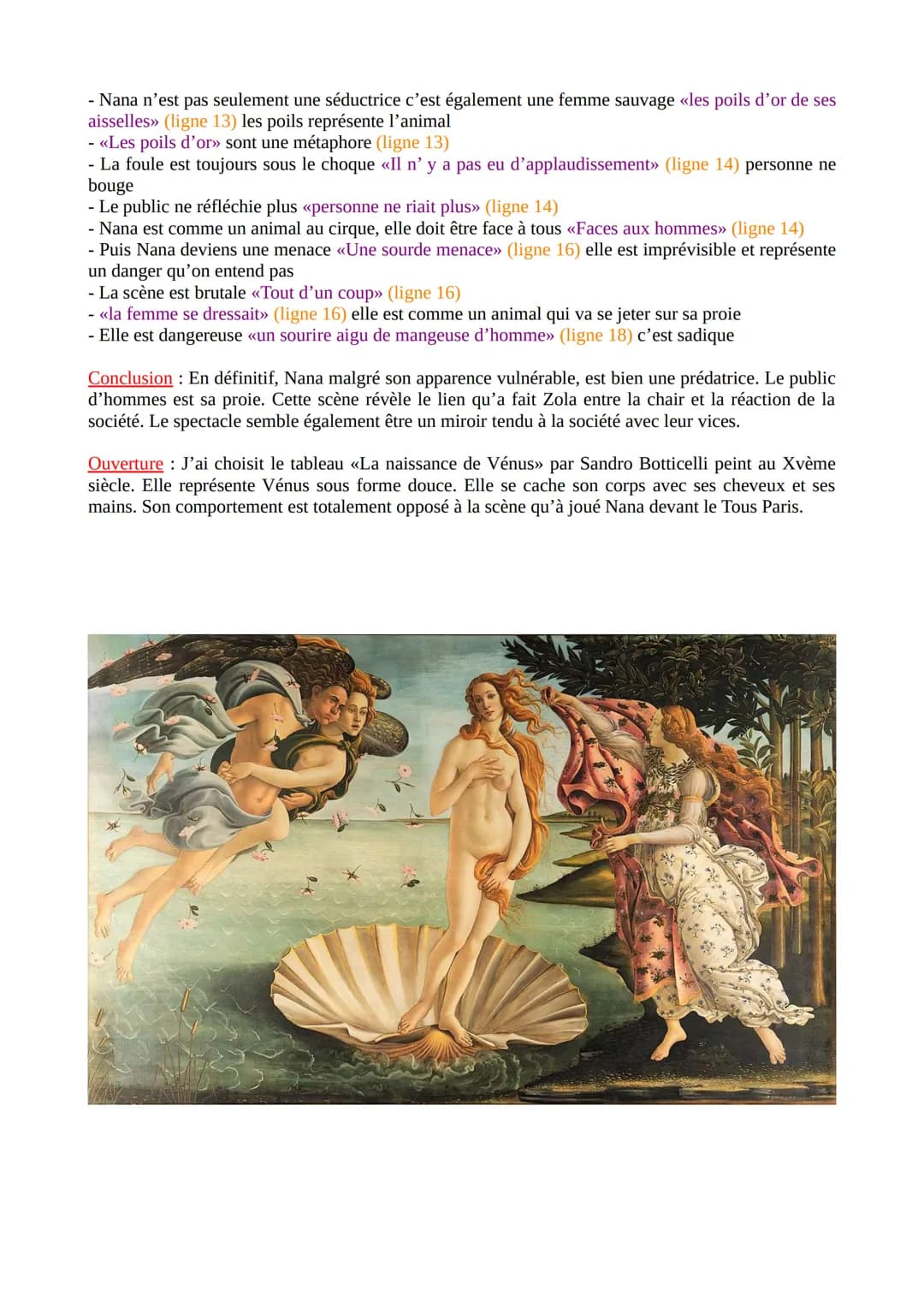 LL5 Individu, Morale et Société
Nana, Émile Zola (1880)
Introduction: Émile Zola est un auteur très engagé du XIXème siècle. Il est le chef 
