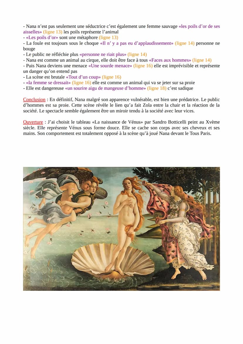 LL5 Individu, Morale et Société
Nana, Émile Zola (1880)
Introduction: Émile Zola est un auteur très engagé du XIXème siècle. Il est le chef 