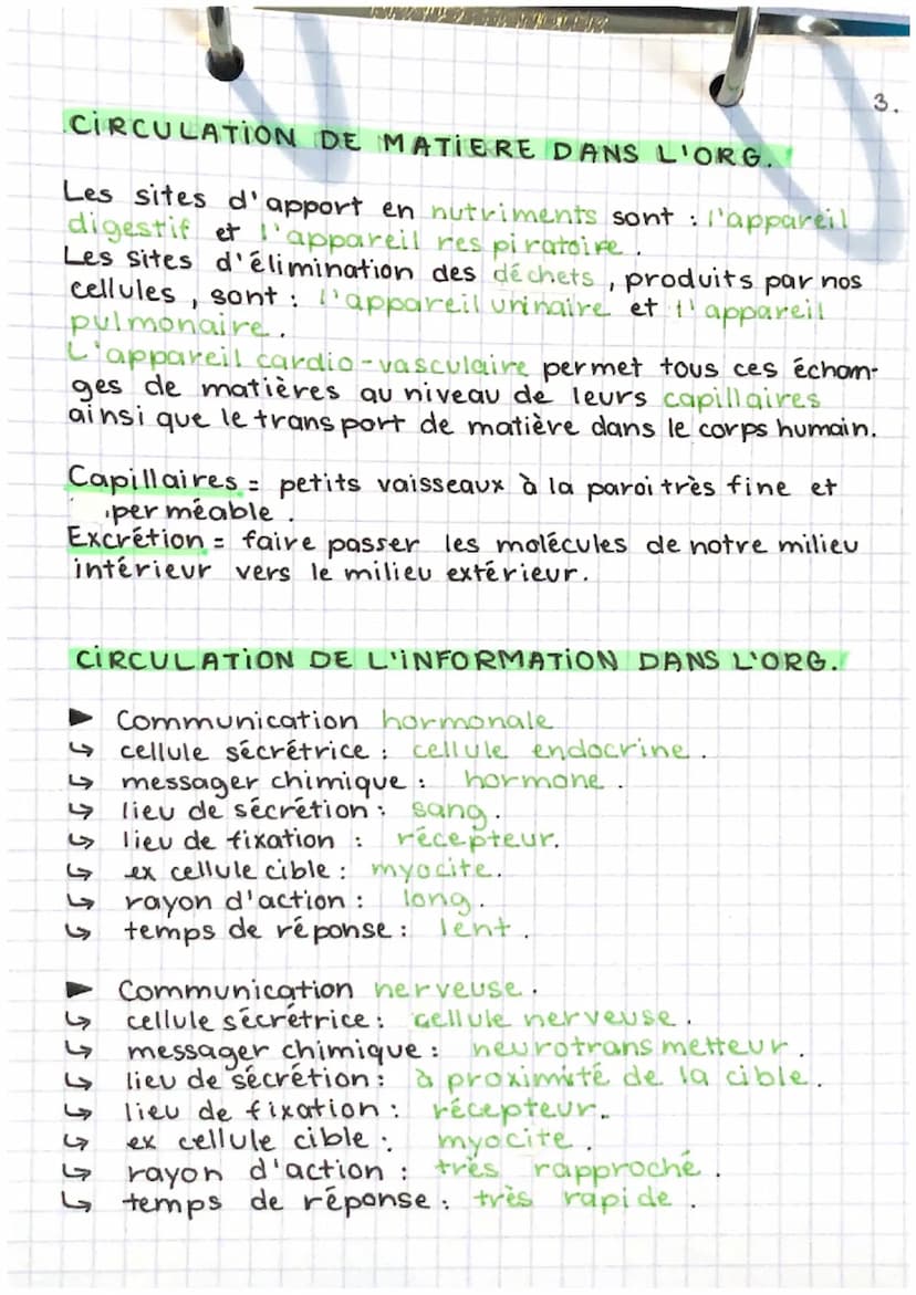 EEH
partn-chap. 1.
Anatomie = science descriptive étudiant la structure
et la morphologie des êtres vivants. Elle décrit les
structures inte