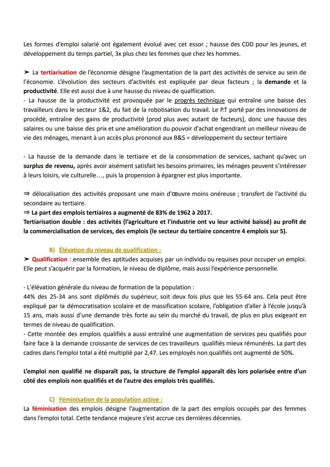 Chapitre 2 : Comment est structurée la société française actuelle ?
La tradition sociologique européenne a pendant longtemps retenu l'analys