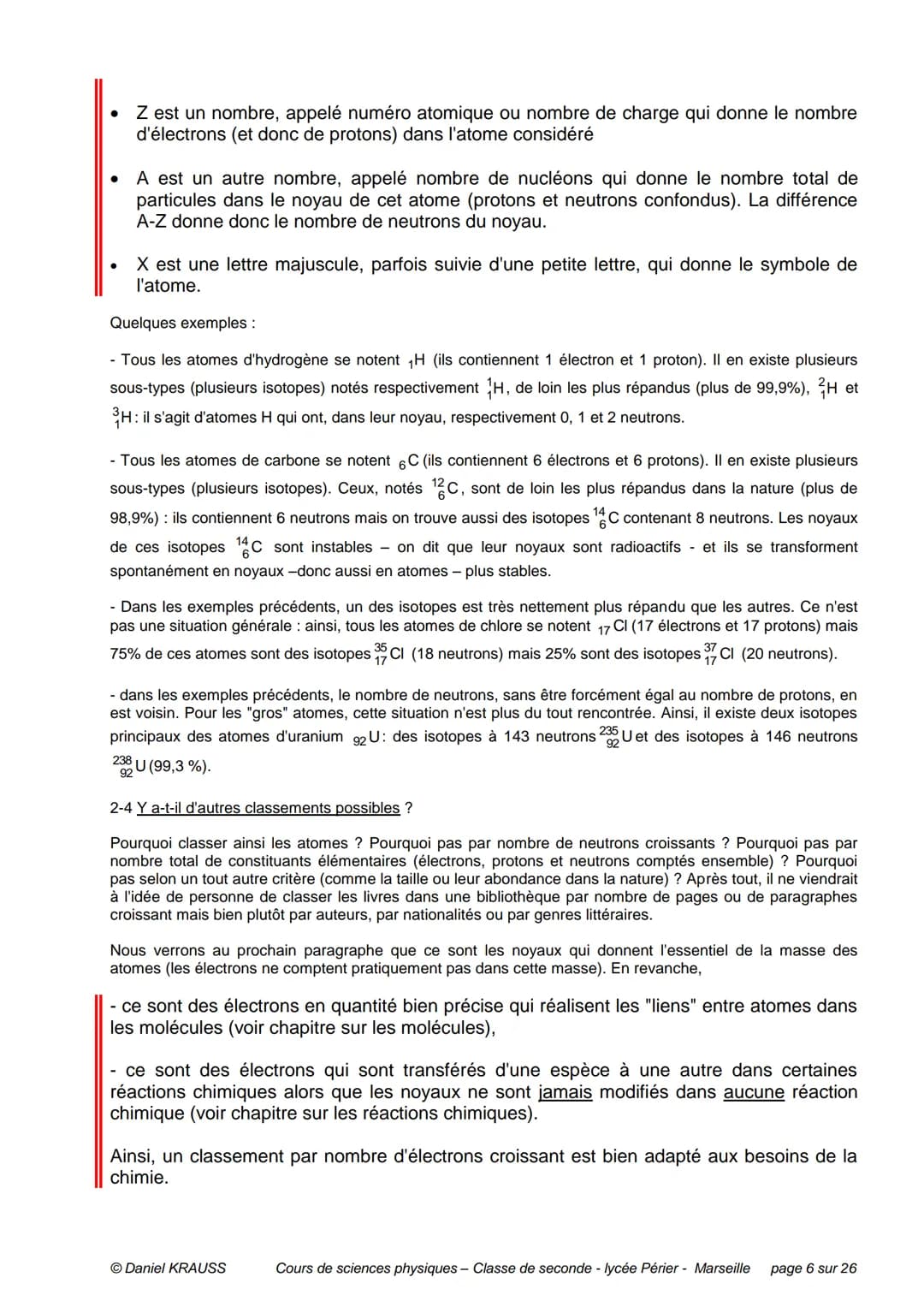 PLAN DU CHAPITRE
Préambule
1- Matière et atomes
CHIMIE - CHAPITRE 1
LES ATOMES - UN MODELE D'ATOMES
1-1 Corps purs et mélanges
1-2 Les const
