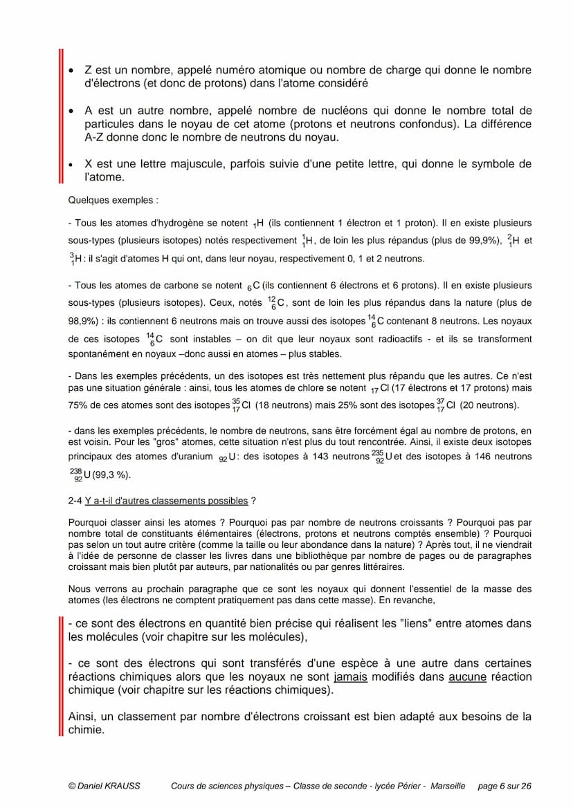 PLAN DU CHAPITRE
Préambule
1- Matière et atomes
CHIMIE - CHAPITRE 1
LES ATOMES - UN MODELE D'ATOMES
1-1 Corps purs et mélanges
1-2 Les const
