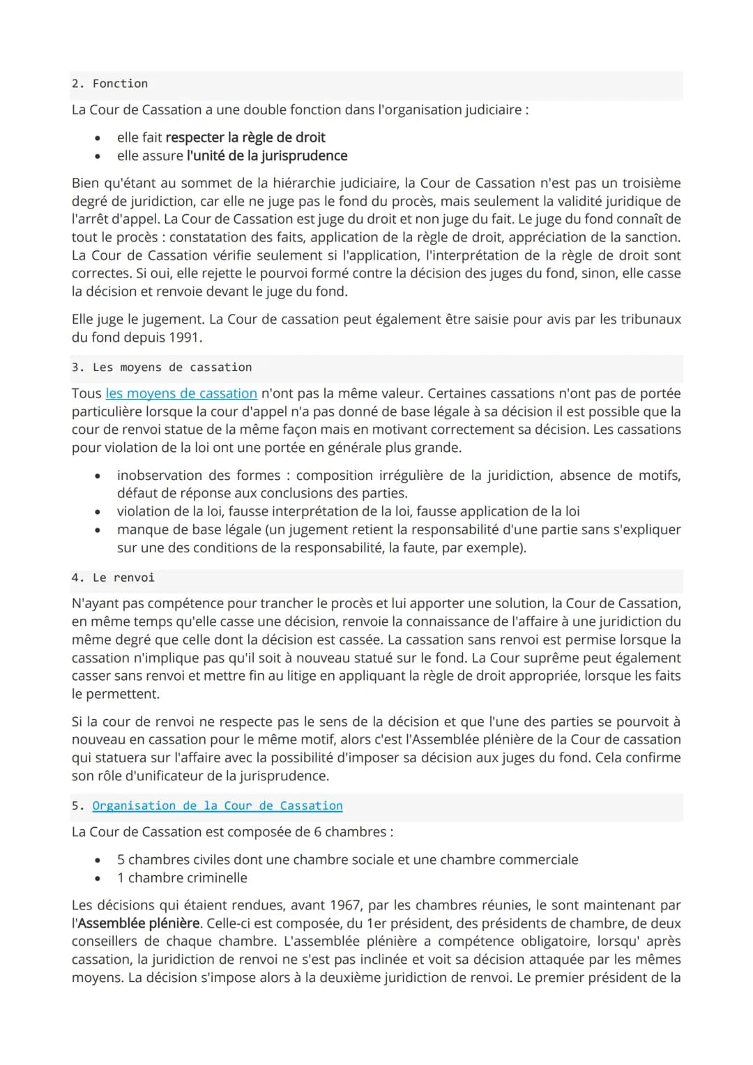 En 2019, la réforme de la justice a modifié de façon notable l'organisation judiciaire et les
procédures civiles et pénales.
L'organisation 