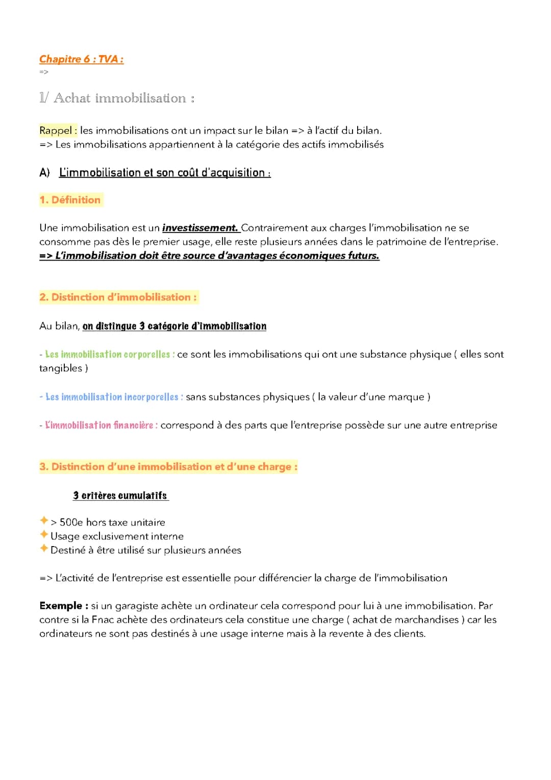 Découvre les Immobilisations en Comptabilité: Exemples et Astuces!