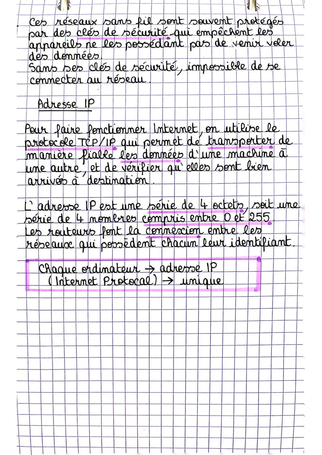 y
techno
Le réseau informatique
Supports de communication
Pour pouvoir communiquer entre eux, les objets
connectés entre les composants d'un