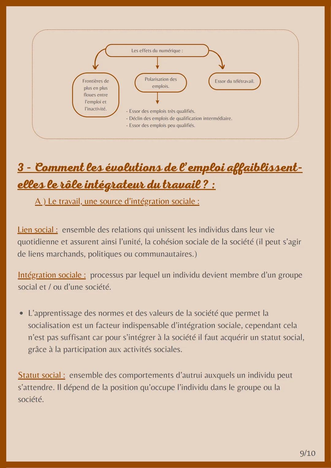 # MUTATIONS DU TRAVAIL

جا

= changements ayant des conséquences sur les formes et le statut
de l'emploi, mais aussi sur les conditions et l