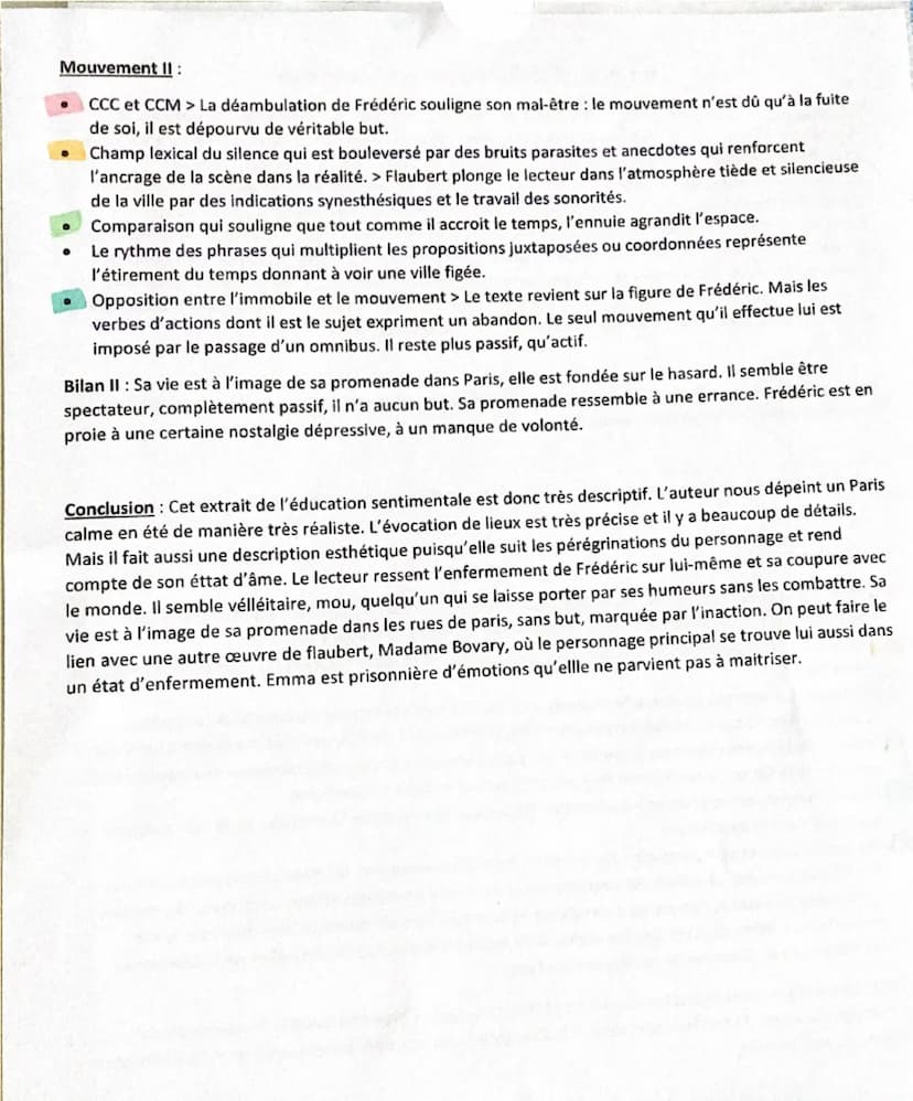 E.L n°8 : L'éducation sentimentale
Introduction: L'éducation sentimentale parue en 1869 est un roman de Gustave Flaubert qui est un
écrivain