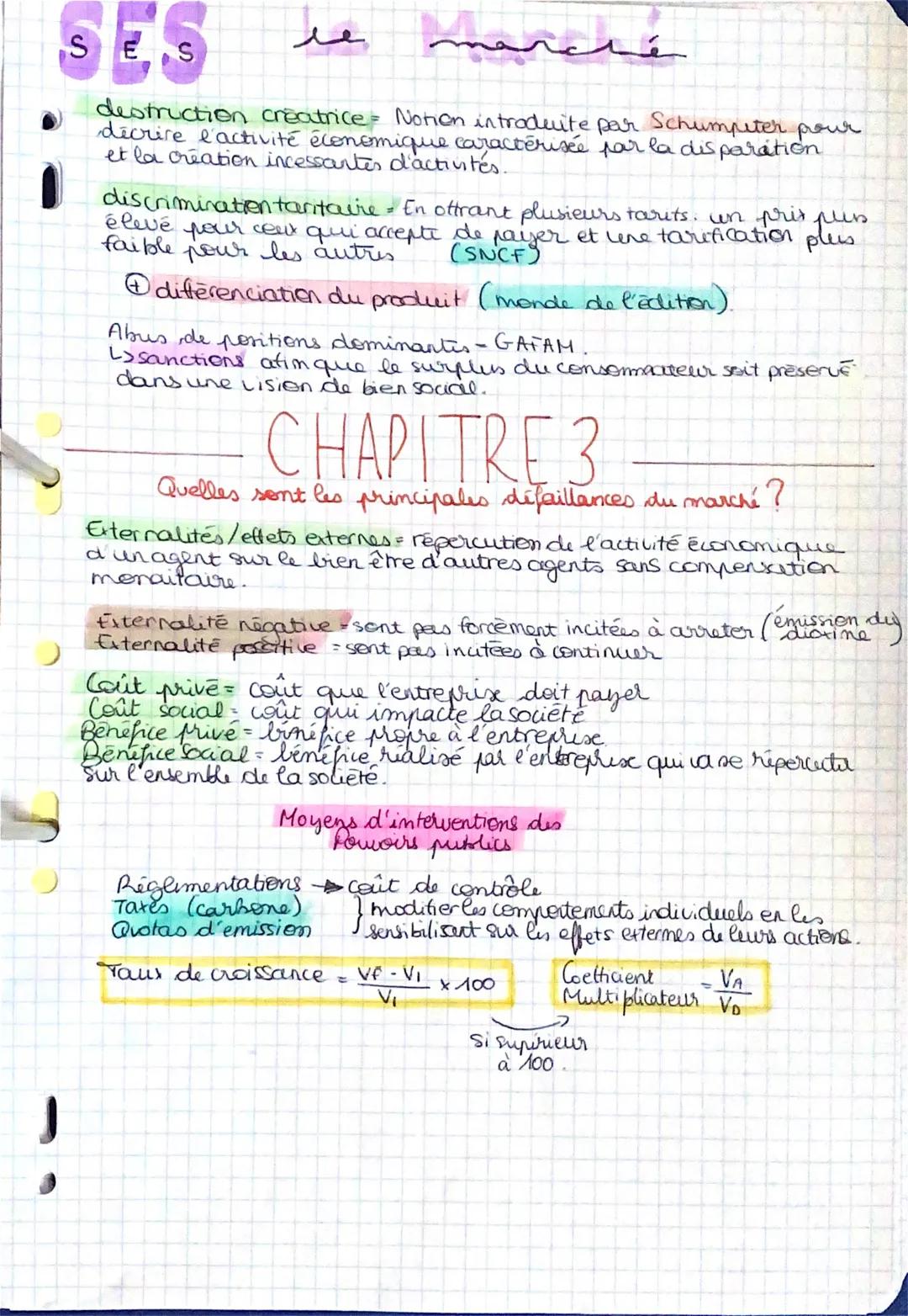 SES
le marché
-CHAPITREA
Comment un marché concurrentiel fonctionne-t-il ?
3
principaux marchés.
Marche du
Travail
Marché des B&S
MARCHE lie