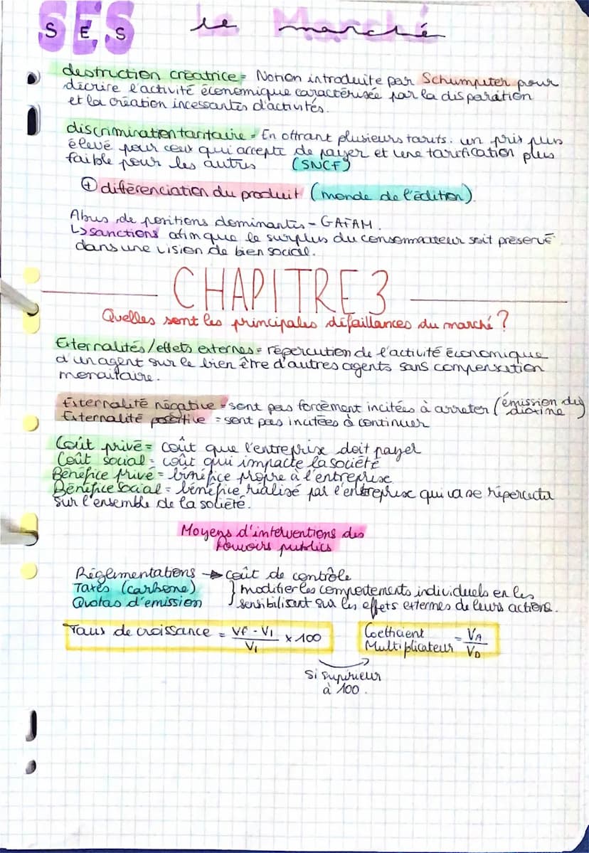 SES
le marché
-CHAPITREA
Comment un marché concurrentiel fonctionne-t-il ?
3
principaux marchés.
Marche du
Travail
Marché des B&S
MARCHE lie