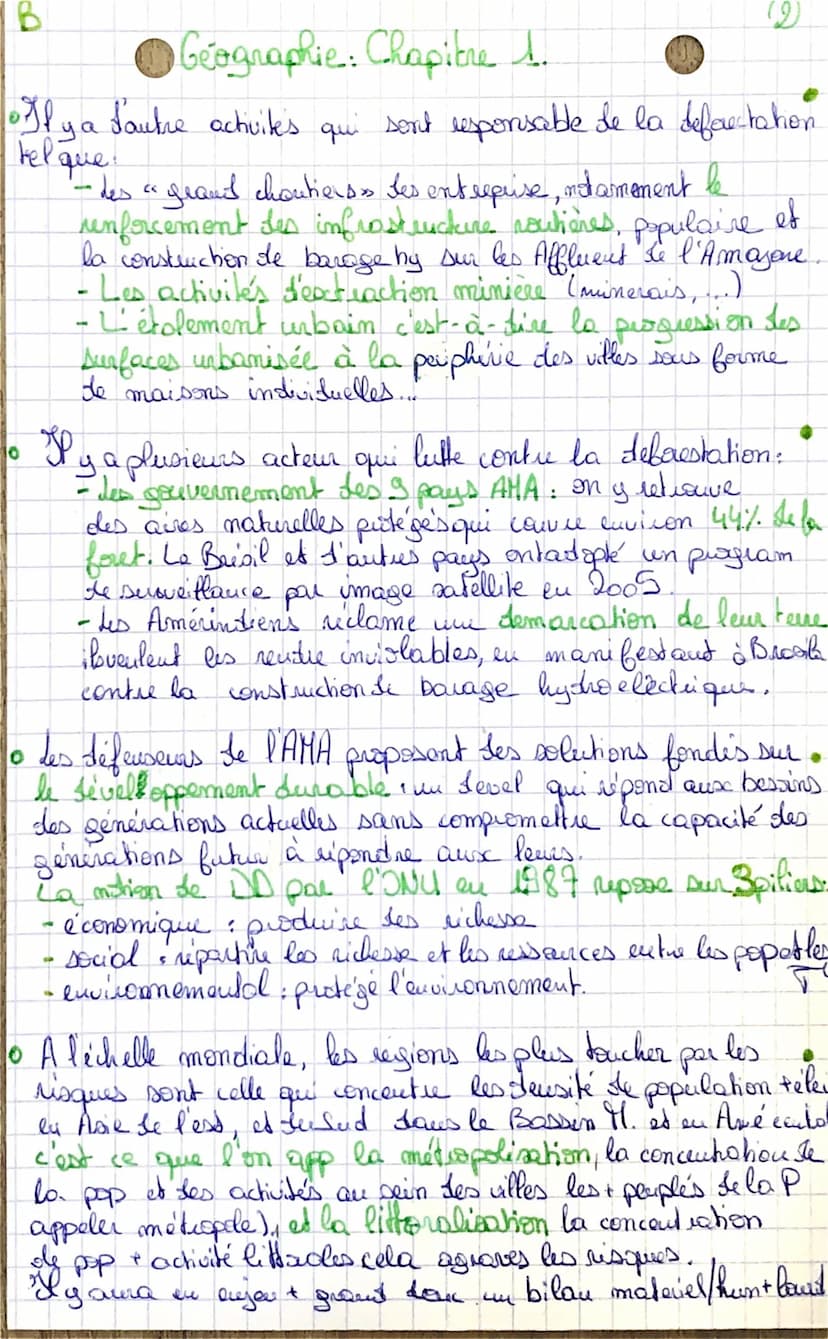 TB
● Géographie: Chapitre 1.
Définition:
Un
risque est
: un danger d'origines naturel (se isme....)
technologique (incendies J'usine ou sani