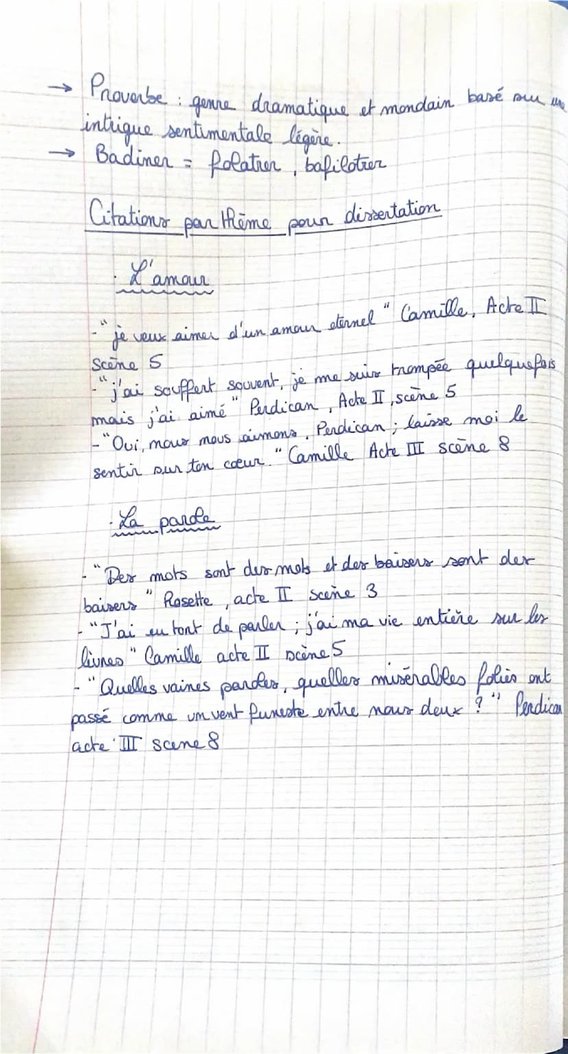 # Le Théâtre

"L'amour est
grand maître" - *Nietzsche*

"On ne badine pas avec l'amour" - 1834 A. De Musset

Qui est Alfred de Musset ? (181