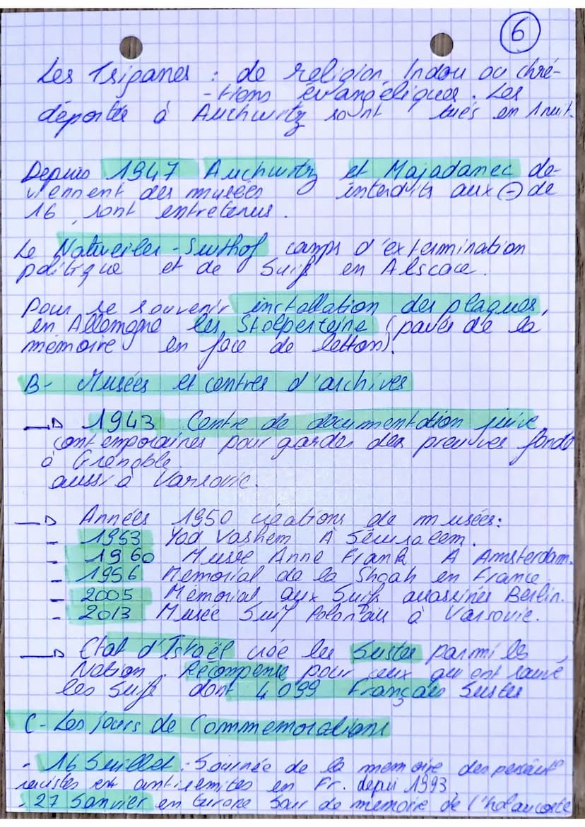 H ggs p
Chapitre 9: L'histoie et les memoires du
génocide des Jeufs et des Tsigana
Problematique : Comment les mémoires
du
des
I enocide des