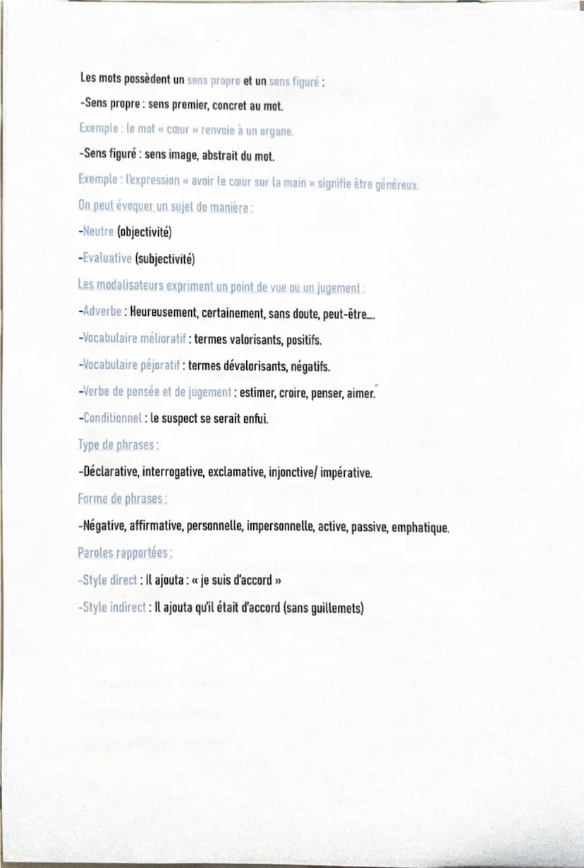--- OCR Start ---
Français
Memo brevet
"Le champ lexical d'un mot est l'ensemble des mots qui se rapportent à un même
thème.
Champ lexical d