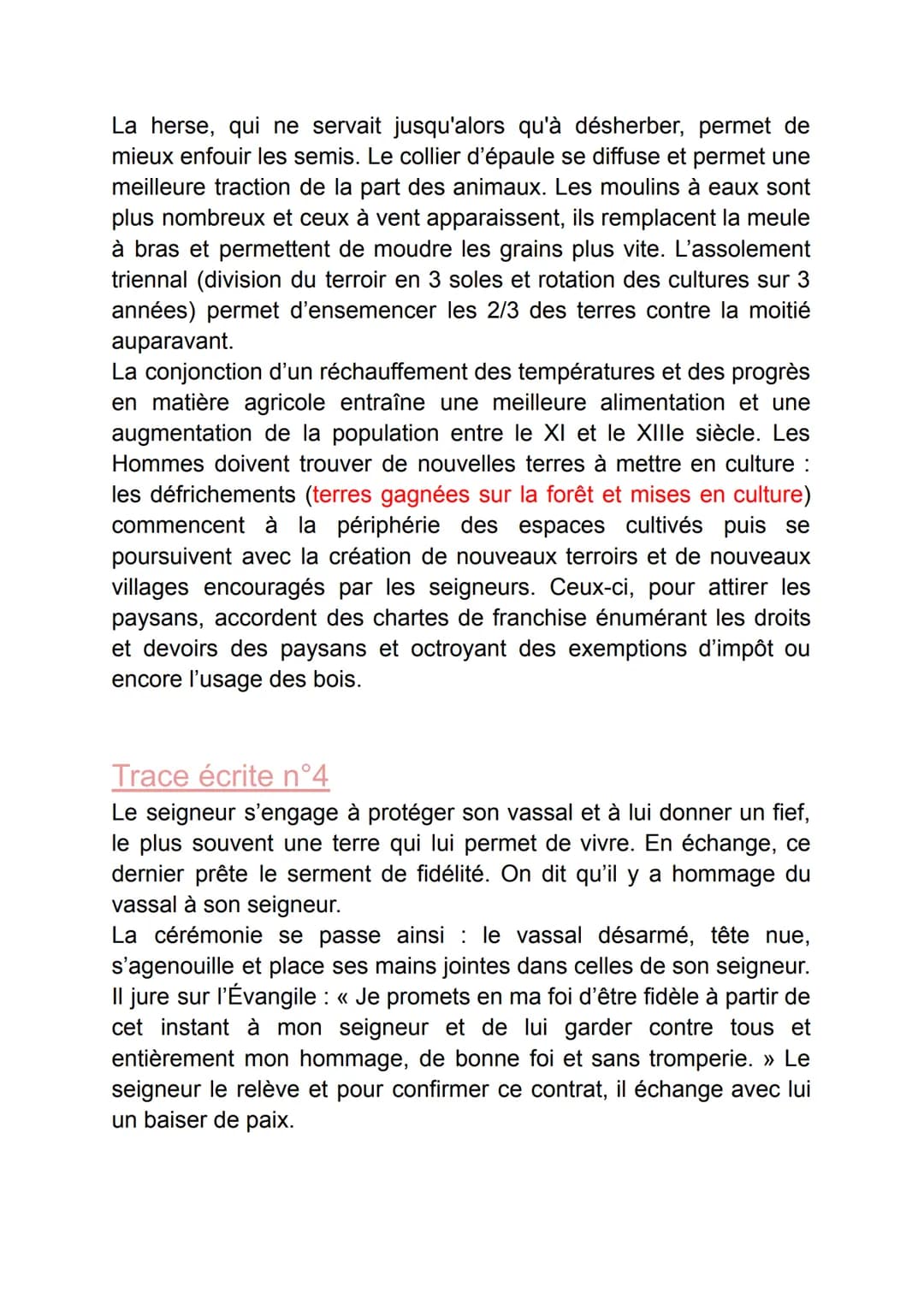 Fiche de révision: Moyen-Age
Définition:
1. Consommer à la messe le pain et le vin bénis par le prêtre.
Communier
2. Un voyage effectué par 