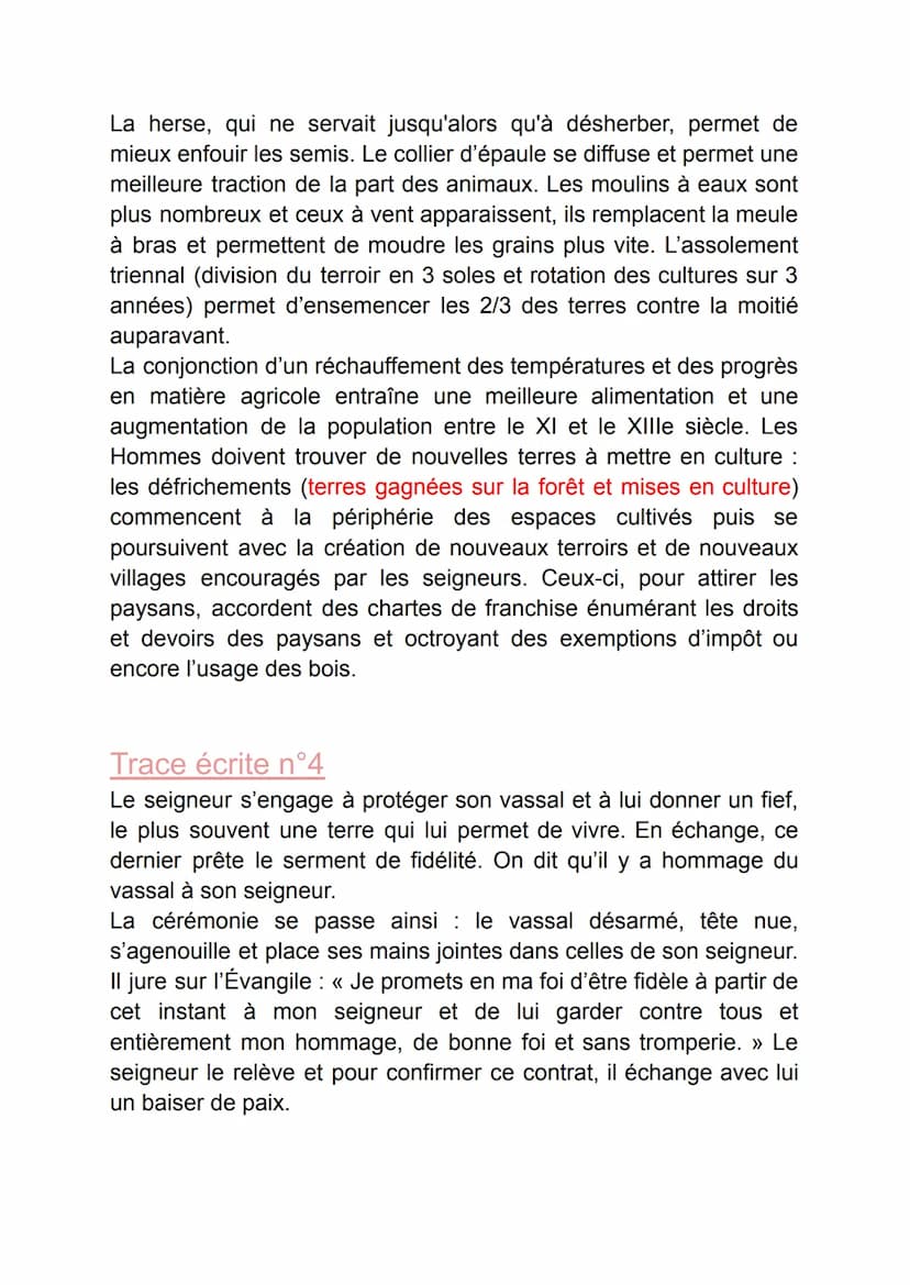 Fiche de révision: Moyen-Age
Définition:
1. Consommer à la messe le pain et le vin bénis par le prêtre.
Communier
2. Un voyage effectué par 