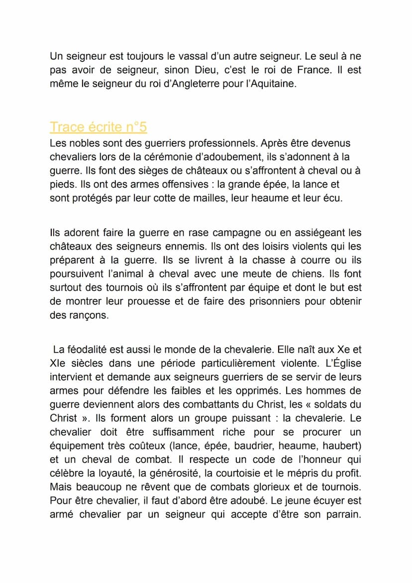 Fiche de révision: Moyen-Age
Définition:
1. Consommer à la messe le pain et le vin bénis par le prêtre.
Communier
2. Un voyage effectué par 