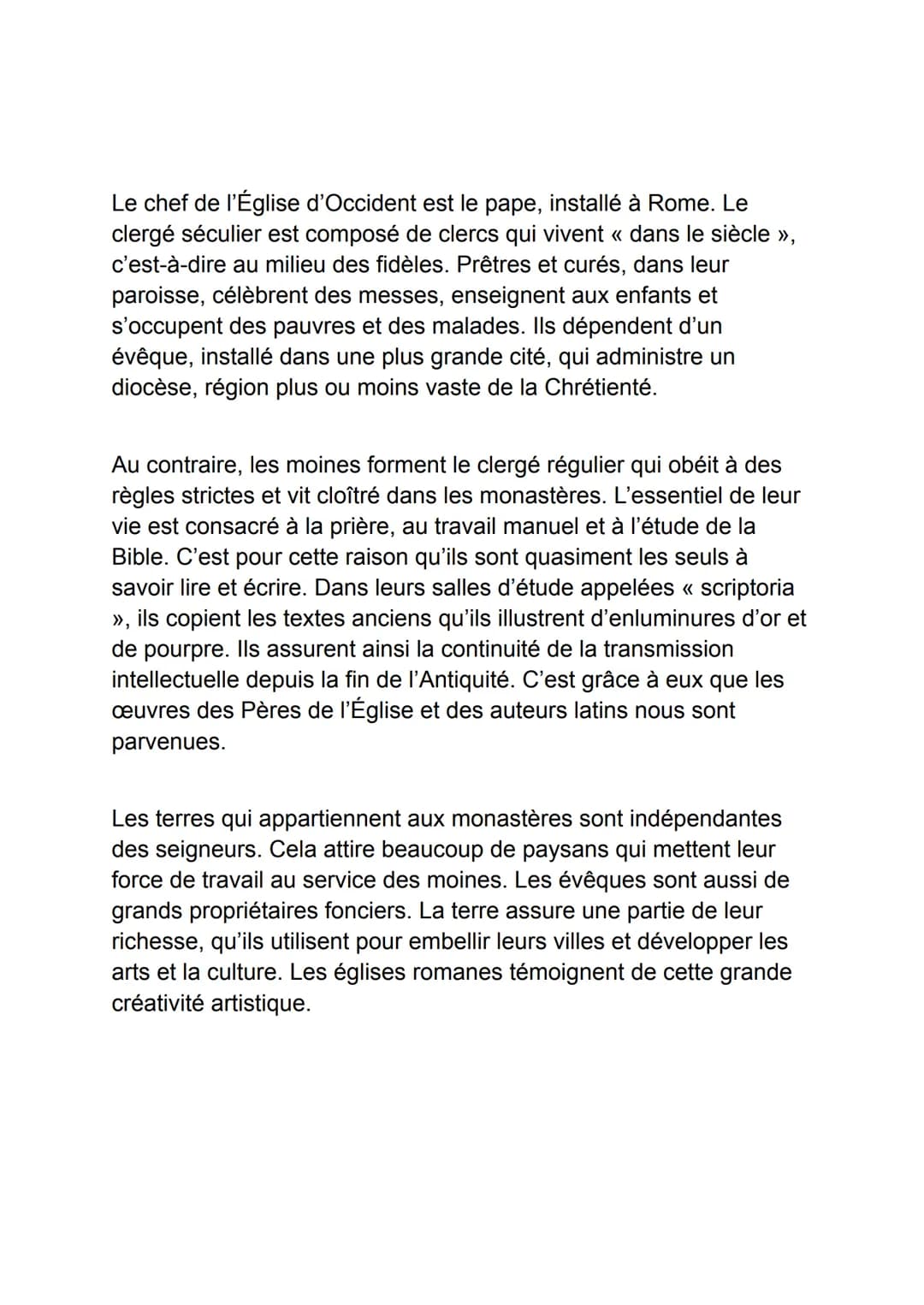 Fiche de révision: Moyen-Age
Définition:
1. Consommer à la messe le pain et le vin bénis par le prêtre.
Communier
2. Un voyage effectué par 