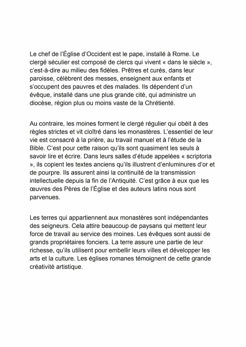 Fiche de révision: Moyen-Age
Définition:
1. Consommer à la messe le pain et le vin bénis par le prêtre.
Communier
2. Un voyage effectué par 