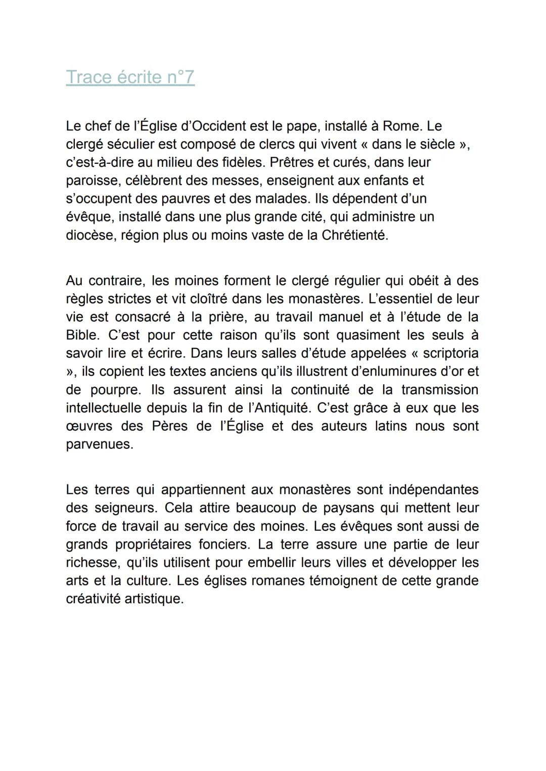 Fiche de révision: Moyen-Age
Définition:
1. Consommer à la messe le pain et le vin bénis par le prêtre.
Communier
2. Un voyage effectué par 