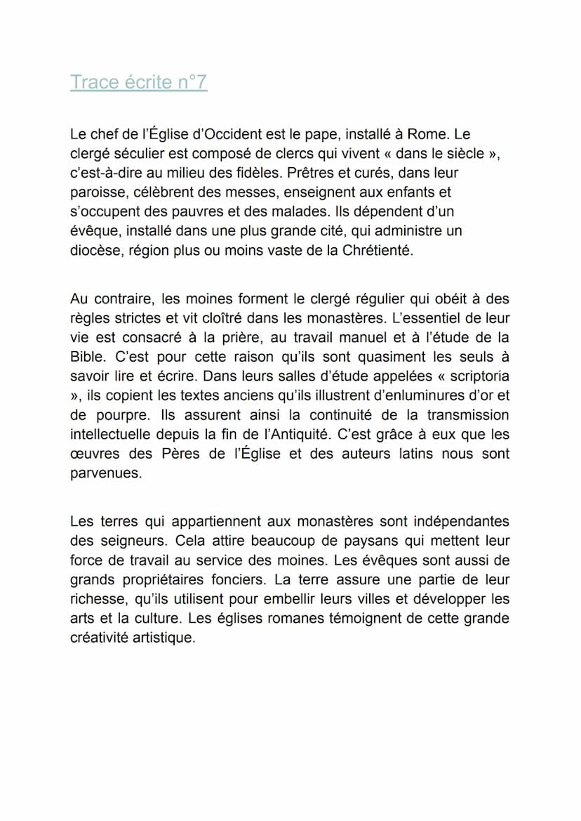 Fiche de révision: Moyen-Age
Définition:
1. Consommer à la messe le pain et le vin bénis par le prêtre.
Communier
2. Un voyage effectué par 