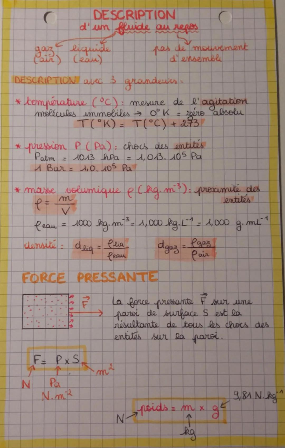 Les Fluides : Exemples et Formules pour les Enfants