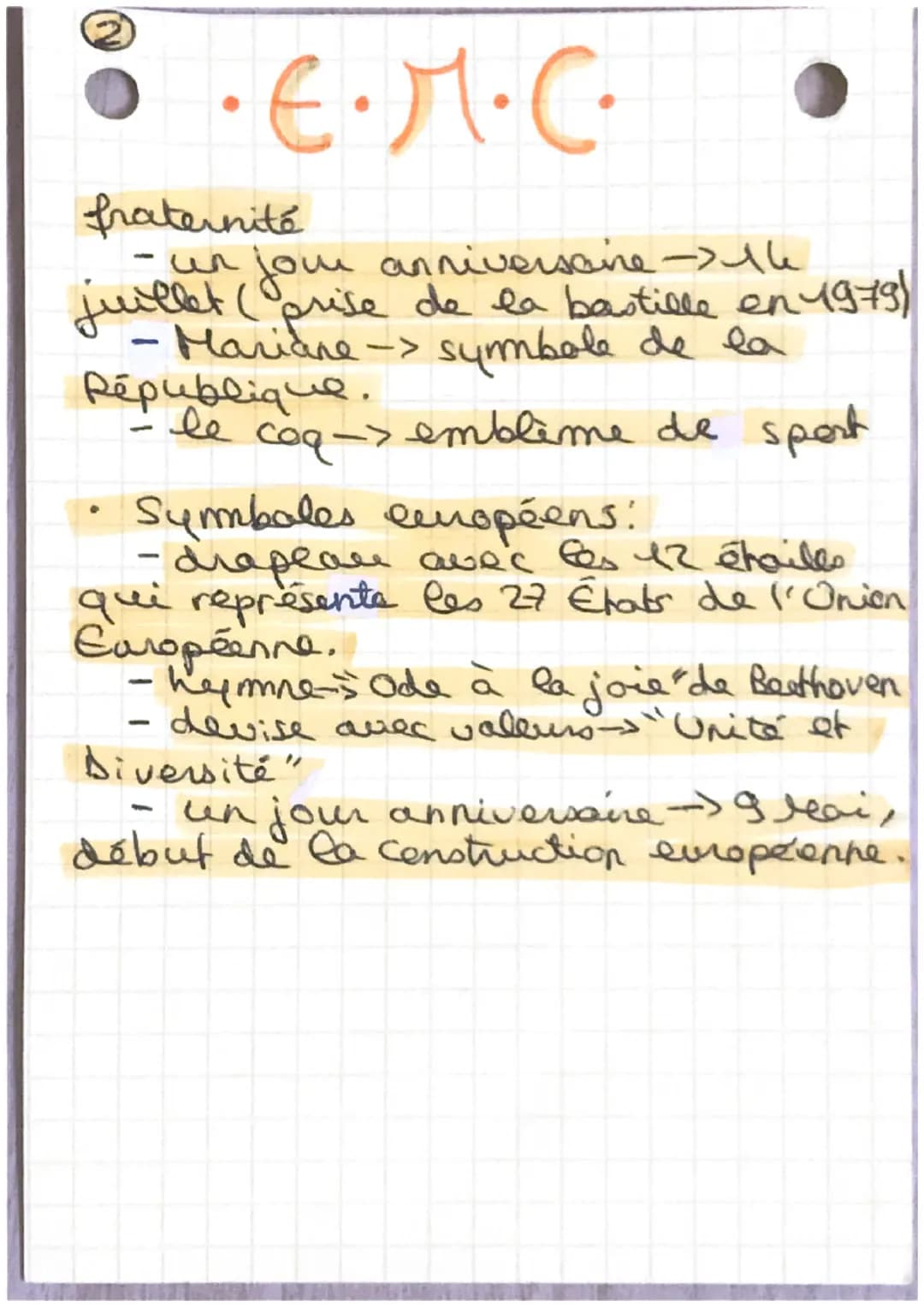 ·E·M·C·•
·la République et la citoyennete:
-
- Citoyen.ne français. a, européen. Re:
En France, pour acquérir la
nationalité, il y a plusiem