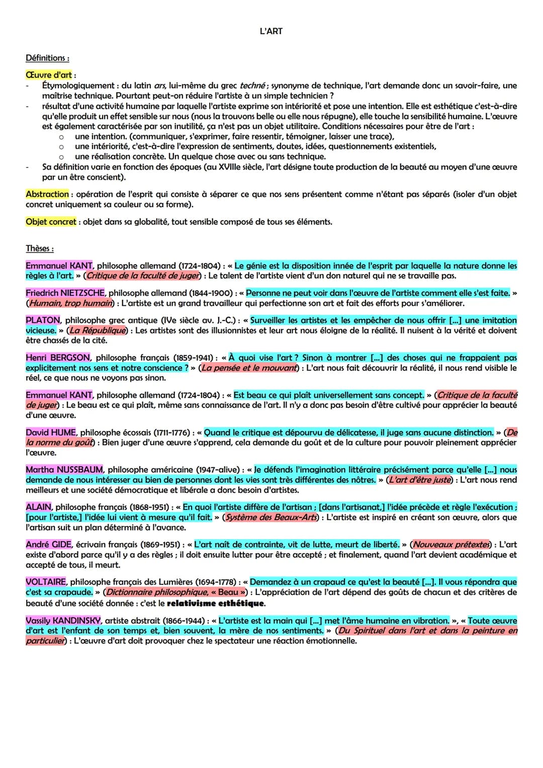 LE BONHEUR
Définitions:
Bonheur :
Étymologiquement : du latin bon = bon; heur = chance; bonne chance.
Au sens de plénitude : état de satisfa