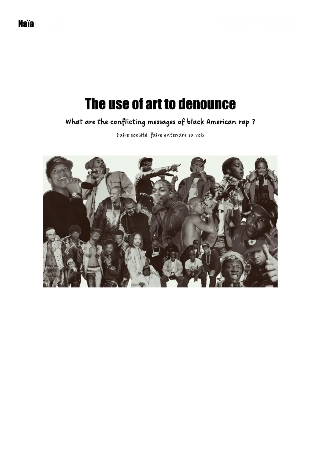 Cool Examples for Your Oral AMC: Topics, Dossier, and Hip-Hop Insights!