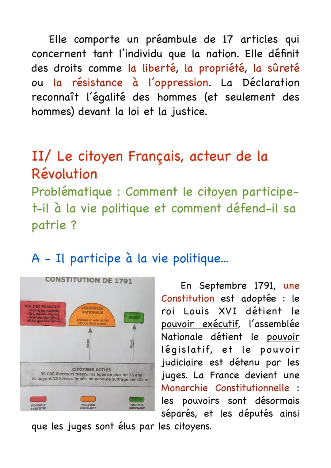 Histoire
La Révolution Française et
l'Empire : un nouvel ordre
politique
L'année 1789
05/05/1789 Ouverture des états généraux
20/06/1789 Ser