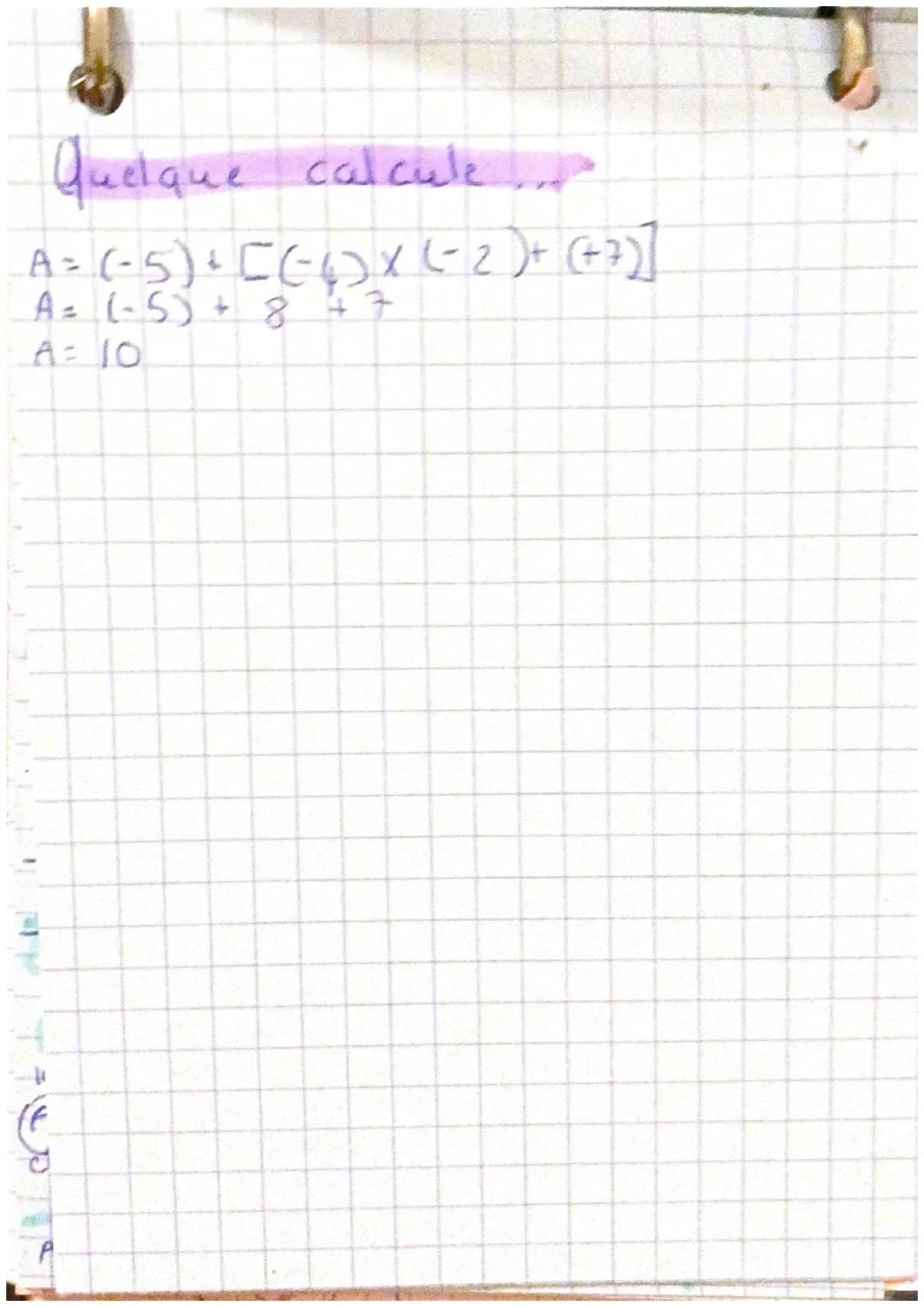 MATHS
LES NOMBRES RELATIFS

Règle des sigmes.
+ et + = +
- et - = +
+ et - = -
-et + = -

Facile

Calcule (Multiplications)
(si om a um calc