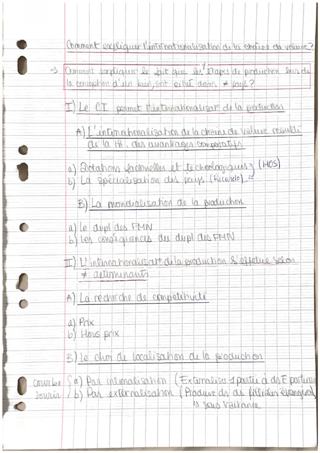 Le libre échange est-il
préférable au protectionnisme ?
*Plan detaille
I) Qui, le libre echange peut être preferable au
protectionnisme
A) l